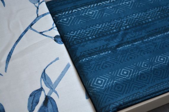 Постільна білизна La Romano Premium Satin 200×220 Madena Blue | Зображення 4