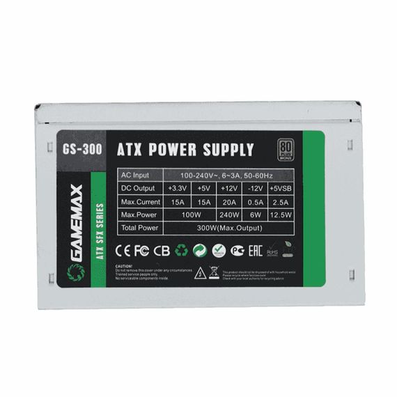 Блок живлення Gamemax 300W (ATX-300 SFX) | Зображення 3