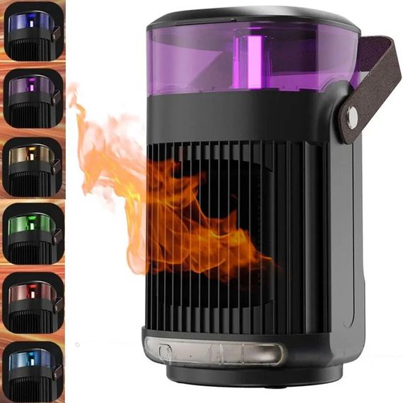 Портативний обігрівач із зволожувачем повітря 2в1 800Вт XPRO Heating Humidifier (234573977_567) | Зображення 7