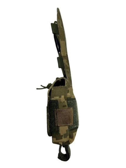 Кавер (чохол) для шолома Fast Mandrake та підсумок кишеню (противагу) для аксесуарів на кавер, піксель MAS MAS | Зображення 3