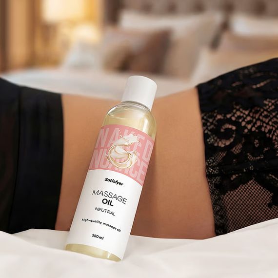 Розпродаж!!! Масажна олія Satisfyer Massage Oil Neutral 250 мл (термін 30.04.2027) | Зображення 6
