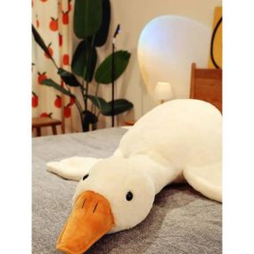 Іграшка м'яка Гусак-обнімусь 110см Біла