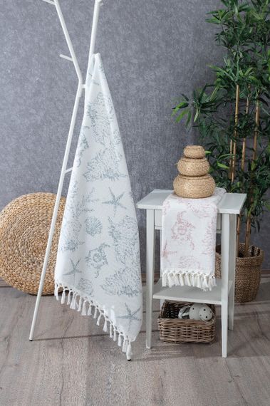 Полотенце пляжное пештемаль Pupilla 90 х 170 см, Maldiv Gri | Зображення 2