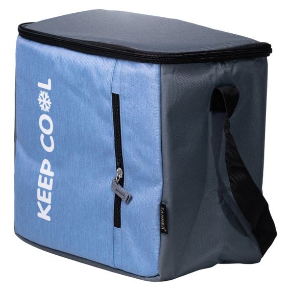 Термосумка холодильник 16 (л) для їжі, напоїв, пива холодильна сумка для риболовлі та пікніка Блакитний HP-14-17 | Зображення 4