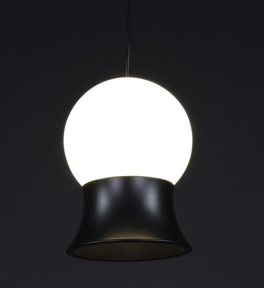 Люстра світлодіодна підвісна LED світильник для квартири на стелю лед 27613 Чорний 20-180х10х10 см. | Зображення 2