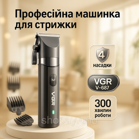 Стильна машинка для стрижки, Професійна машинка для стрижки голови окантовки XS-66