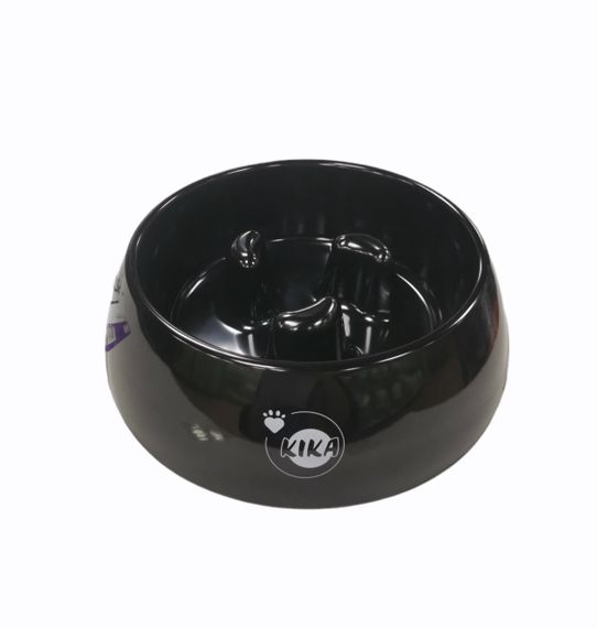 Миска для повільного харчування для собак Kika Slow Feed, розмір XL, чорний