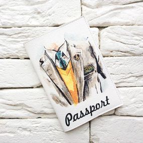 Обкладинка для паспорта Чоловіча 3