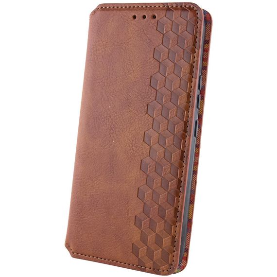 Кожаный чехол книжка GETMAN Cubic (PU) для Xiaomi Redmi Note 13 5G | Зображення 5