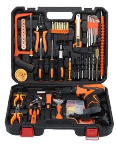 Профессиональный дрель-шуруповерт аккумуляторный с набором инструментов 102 предмета