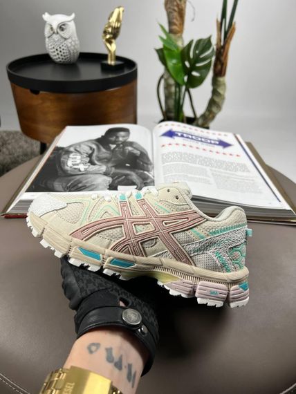 Женские кроссовки ASICS Gel-Kahana 8 S Beige Pink Mint топ B3588 40 25,5