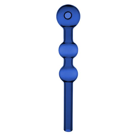 Скляна Трубка Випаровувач "Three Balls Blue"