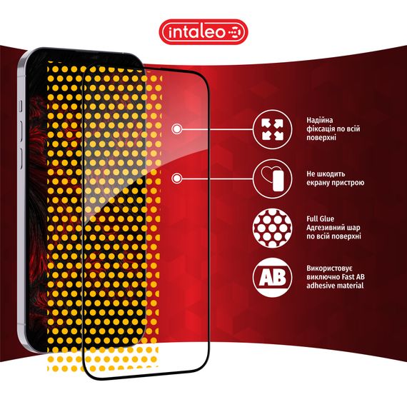 Скло захисне Intaleo Full Glue Xiaomi Redmi 13C Black (1283126583230) | Зображення 6