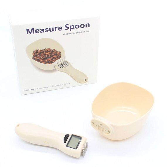 Електронна ложка-ваги до 800 г (1г), ZD-208 / Мірна ложка для дозування корму / Кухонна ложка з вагами | Зображення 9
