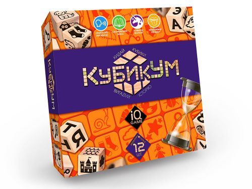 Настольная развлекательная игра КубикУм G-KU-01U Danko Toys (4823102804231)