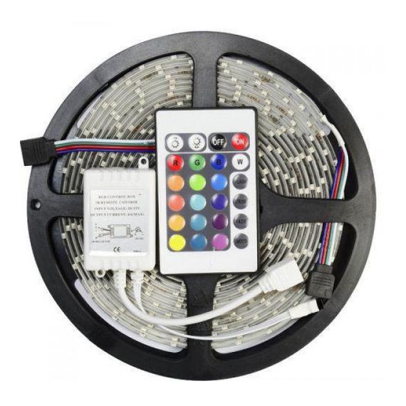 Smd 5050 лента / Led лента 5050 rgb / Комплект гибкая светодиодная лента / Светодиодная лента rgb HR-116 led 5050 | Зображення 3