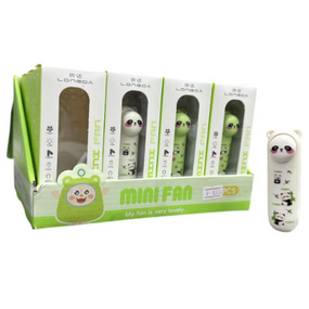 Детский мини-вентилятор настольный Mini Kids Fan LD-8324A | Портативный USB-вентилятор для детей с ушками