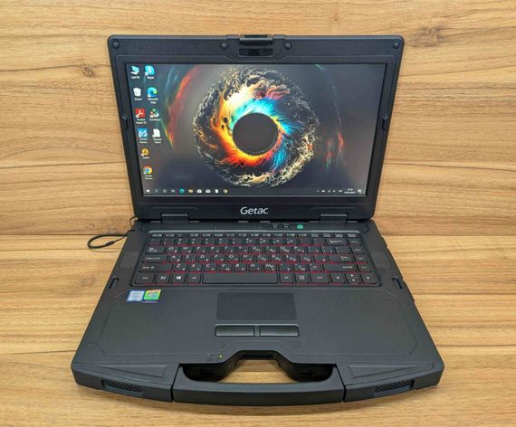 Защищенный ноутбук Getac S410 / 14" (1920x1080) IPS Touch / Intel Core i7-6600U (2 (4) ядра по 2.6 - 3.4 GHz) / 8 GB DDR4 / 256 GB SSD / nVidia GeForce GTX 950M, 2 GB GDDR5, 128-bit / Windows 10 б/у + Подарок Беспроводная мышь / USB | Зображення 2