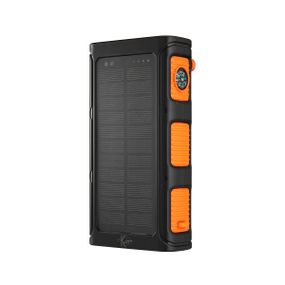 УМБ PowerBank із сонячною панеллю, повербанк КВАНТ WSC37 30000mAh