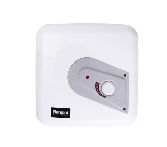 Водонагрівач Bandini Water Heaters Q 12(O), 12 л,1500 Вт, "мокрий" ТЕН, над мийкою, квадратний, білий (000004560)