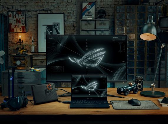 Ноутбук ASUS ROG Flow X13 GV301RE-LJ143 13.4FHD+ Touch IPS/AMD R9-6900HS/16/512F/NVD3050Ti-4/noOS (90NR0A21-M00BY0) | Зображення 9