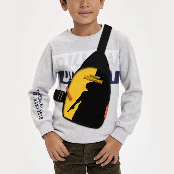 Сумка через плече дитяча PUBG:Battlegrounds 29х17 см сумка слінг для хлопчика (01954)