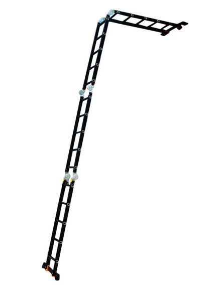 Драбина-трансформер GTM KMP405A 4*5 алюмінієва, 5.75 м (39138) | Зображення 2