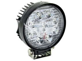 Світлодіодна Фара D1, додаткова фара LED 27W 9 LED 12/24V (115х115х50мм)
