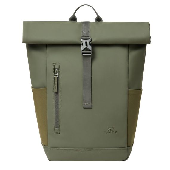 Рюкзак городской Rivacase 7826 Olive Green 17 л оливковый с зеленым | Зображення 2