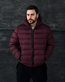 Куртка зимняя Токсик бордо L