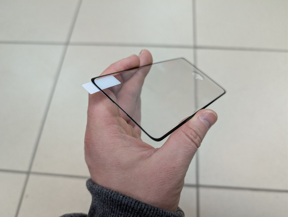 Захисне скло для Samsung S10 / Самсунг С10 Mietubl, 5D, з чорною рамкою | Зображення 1