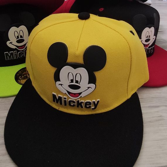 Кепка дитяча снепбек (Snapback) в стилі Міккі Синій з червоним 50-54р (2220) | Зображення 7