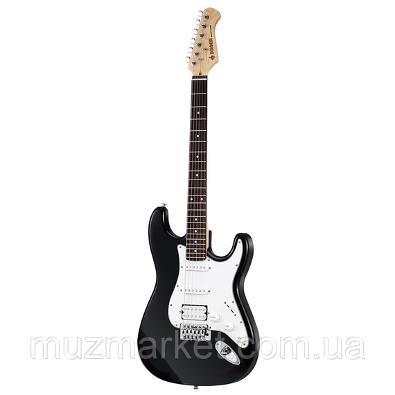 Електрогітара DONNER DST-100 Black - (Комплект) | Зображення 1
