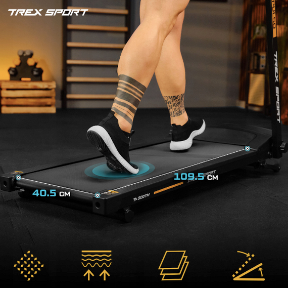Бігова доріжка Trex Sport TX-500TM PULSO | Зображення 5