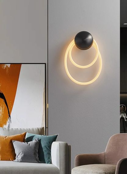 Бра LED 27390 Чорний 10х20х39 см. | Зображення 1