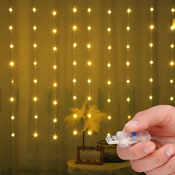 Гірлянда-штора Кульки LED XPRO 3x0,8 м (234575796_399) | Зображення 9