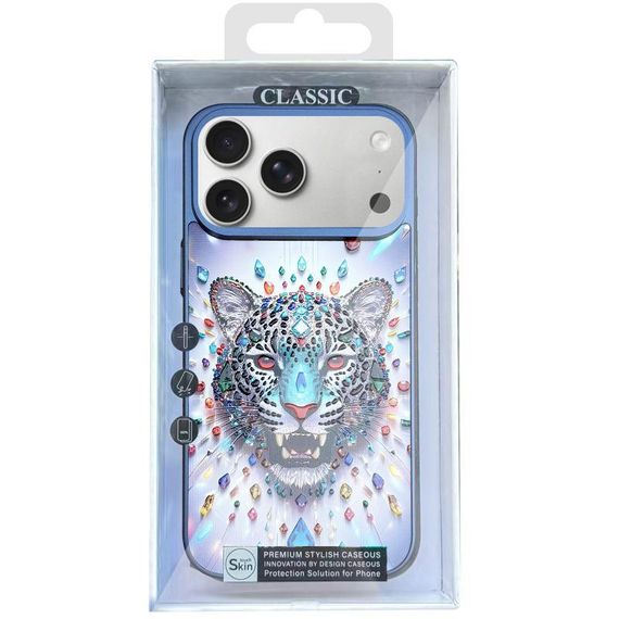 Чохол TPU+PC Crystal Hunt with MagSafe для Apple iPhone 16 (6.1") Blue | Зображення 2