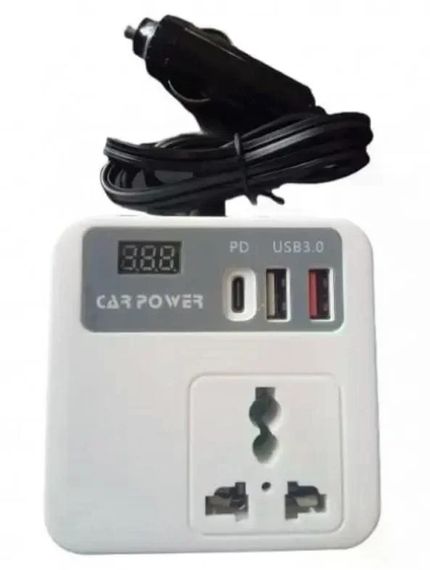 Автомобильный инвертор Car Power 150W 12V–220V | Зображення 4