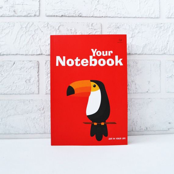 Блокнот 4Profi Artbook red 64 листа  формат А5 50407