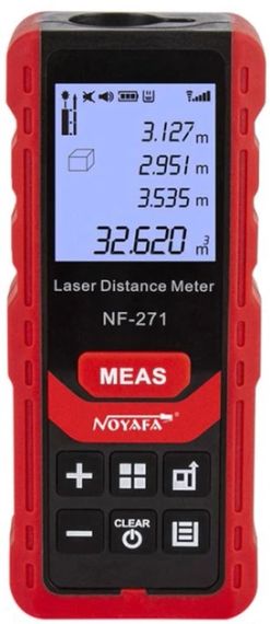 Рулетка лазерная, Дальномер лазерный Noyafa 50 м NF-271-50 | Зображення 1