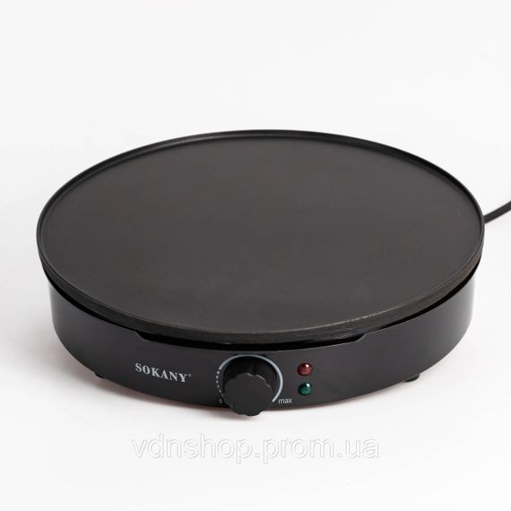 Млинниця електрична Sokany SK-BBQ-842 електромлинниця Ø30 см автоматична млинниця для дому професійна