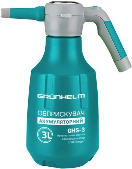 Обприскувач акумуляторний GRUNHELM GHS-3 (3л)
