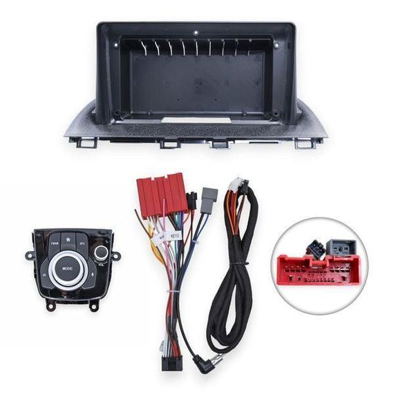 Штатна магнітола серії QIV Q1 під Mazda 3 Mazda3 Axela BM 2014-2019 (K) 9 дюймів | Зображення 1