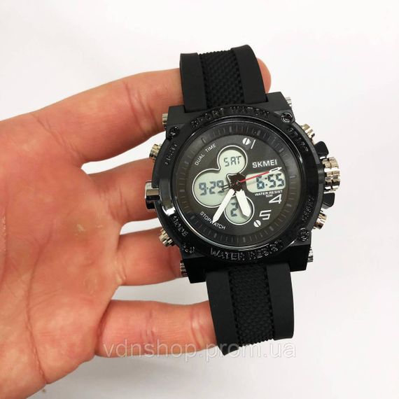 Водонепроницаемые мужские часы SKMEI, Мужские часы с официальной гарантией для военных и отдыха NC-52 | Зображення 4