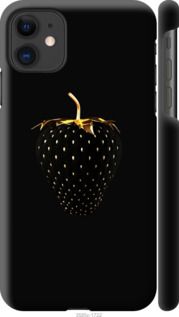 Чохол на iPhone 11 Чорна полуниця "3585m-1722-24368"