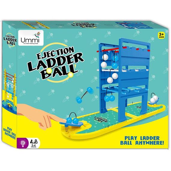 Настольная интерактивная игра Ummi 22022 Ejection Ladder Ball Blue / Yellow | Зображення 1