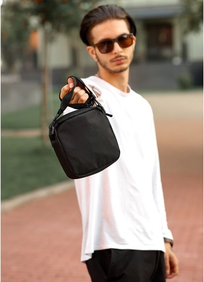 Чоловіча сумка Sambag TEL Чорна 17 х 17 х 6 см (70151065m) | Зображення 2