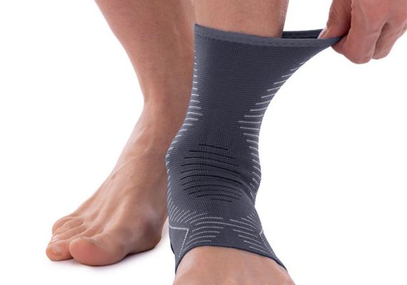 Бандаж для гомілкостопу EasyFit фіксатор еластичний розмір S-M (EF-0075-SM) | Зображення 5