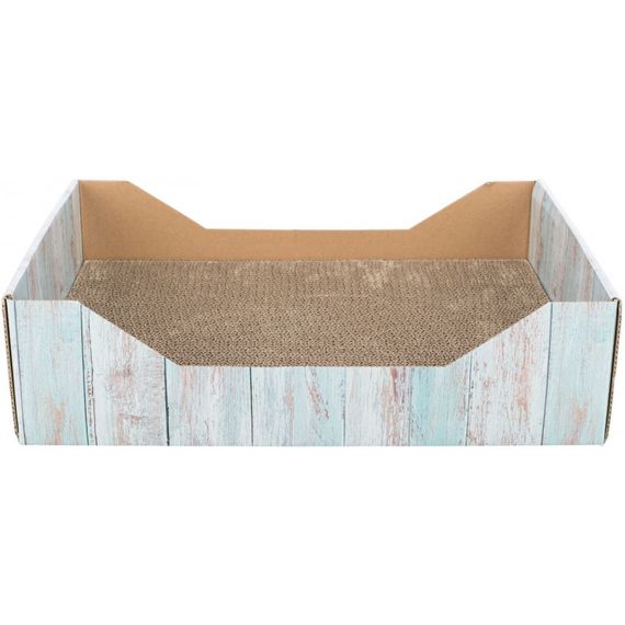 Дряпка-лежак Trixie для котів з котячою м ятою картон імітація дерева 45х12х33 см | Зображення 1