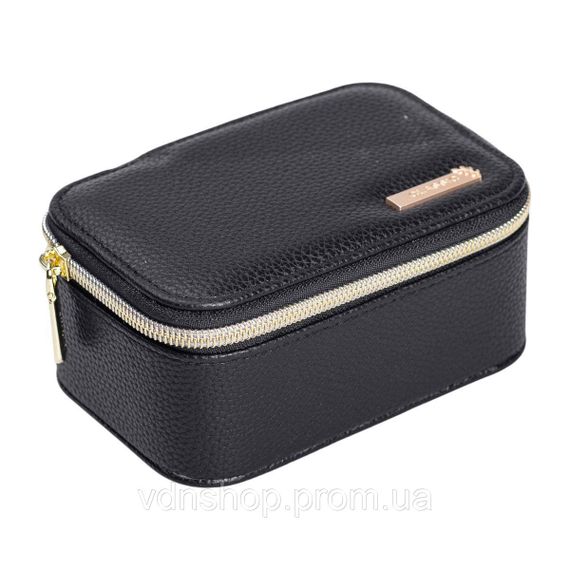 Шкатулка для украшений из эко кожи на молнии мини органайзер для ювелирных изделий HP-5-26B | Зображення 2